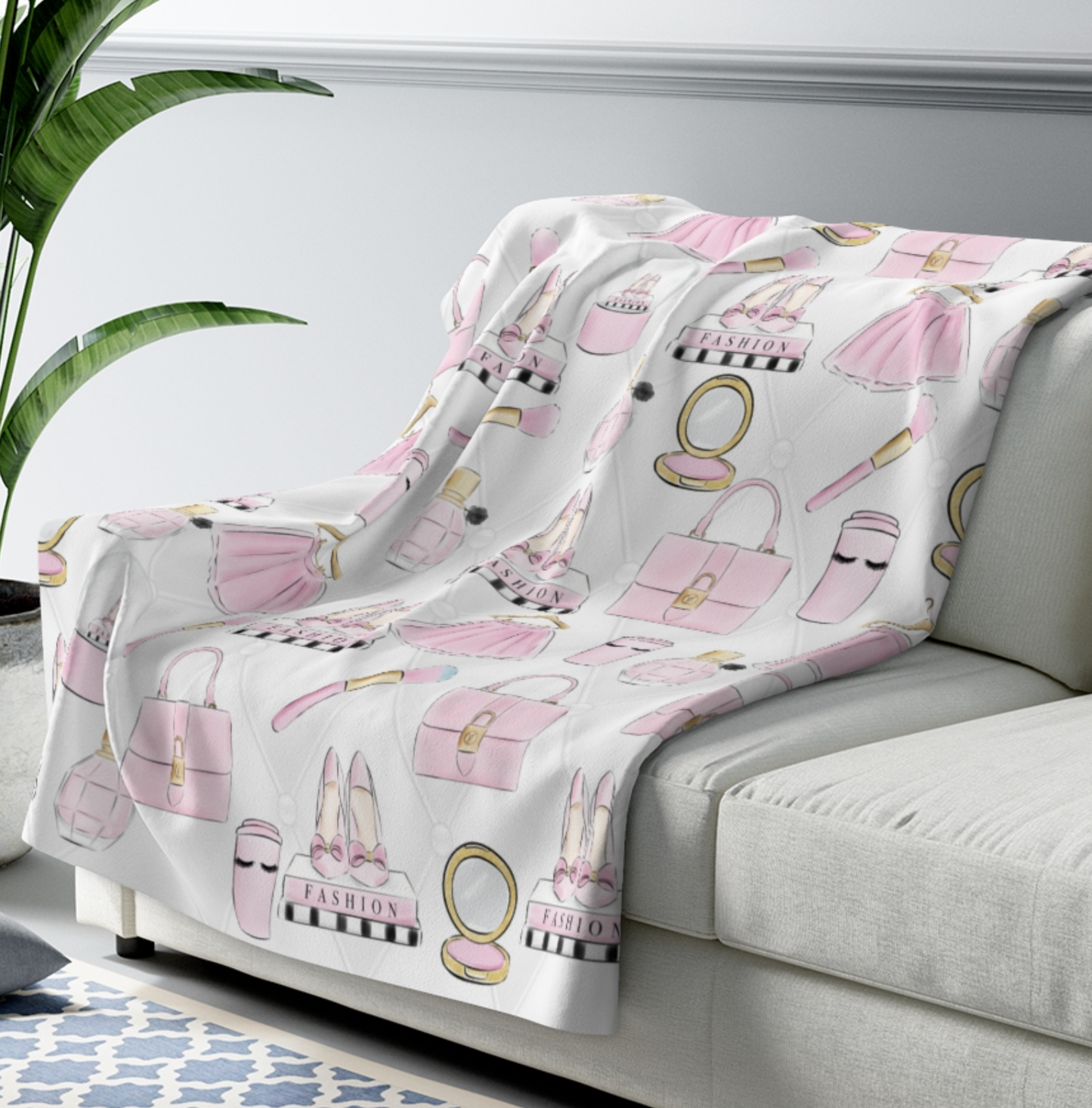 Fashion Doll Sherpa Blanket