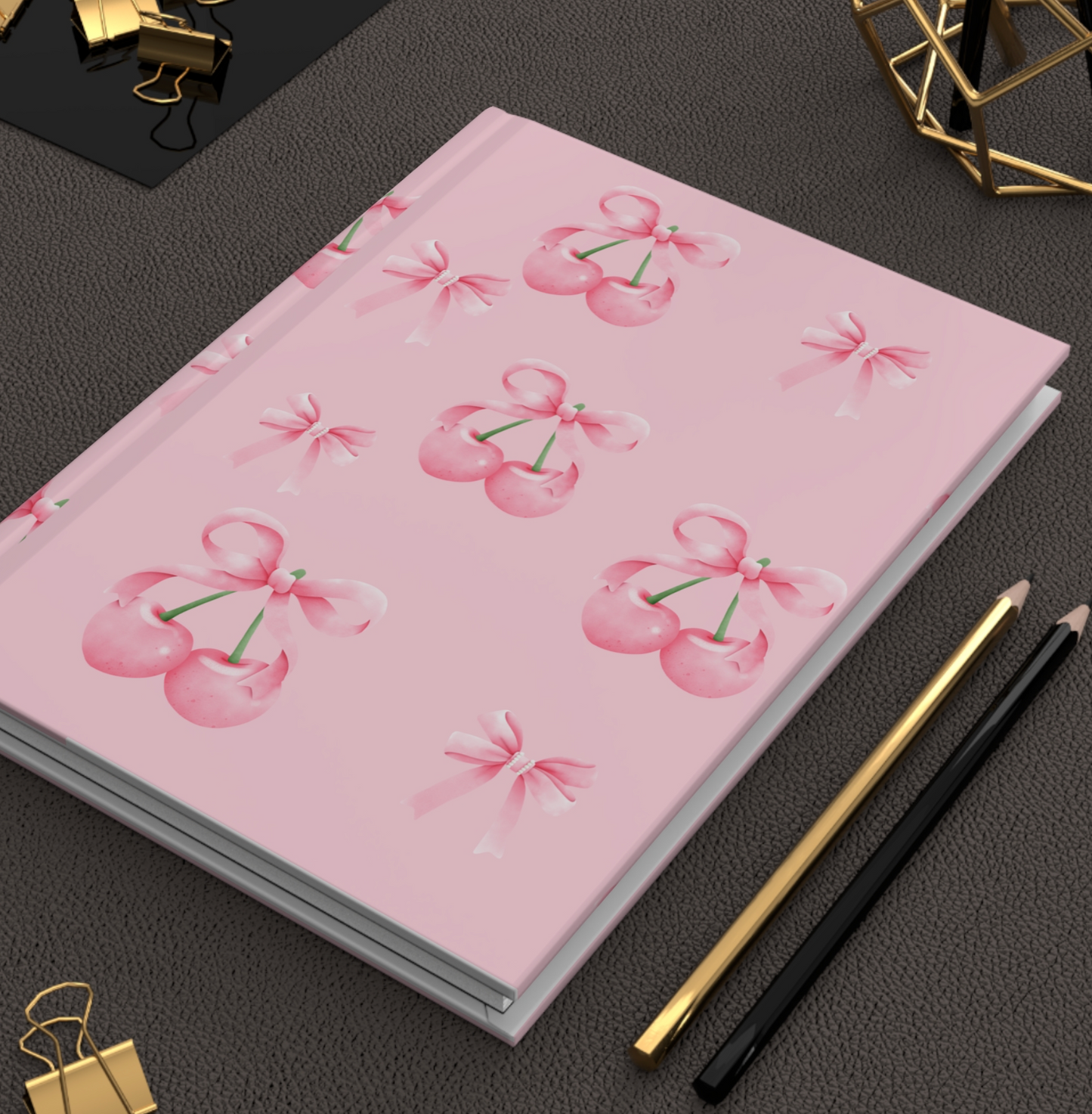 Cherry Bow Notebook