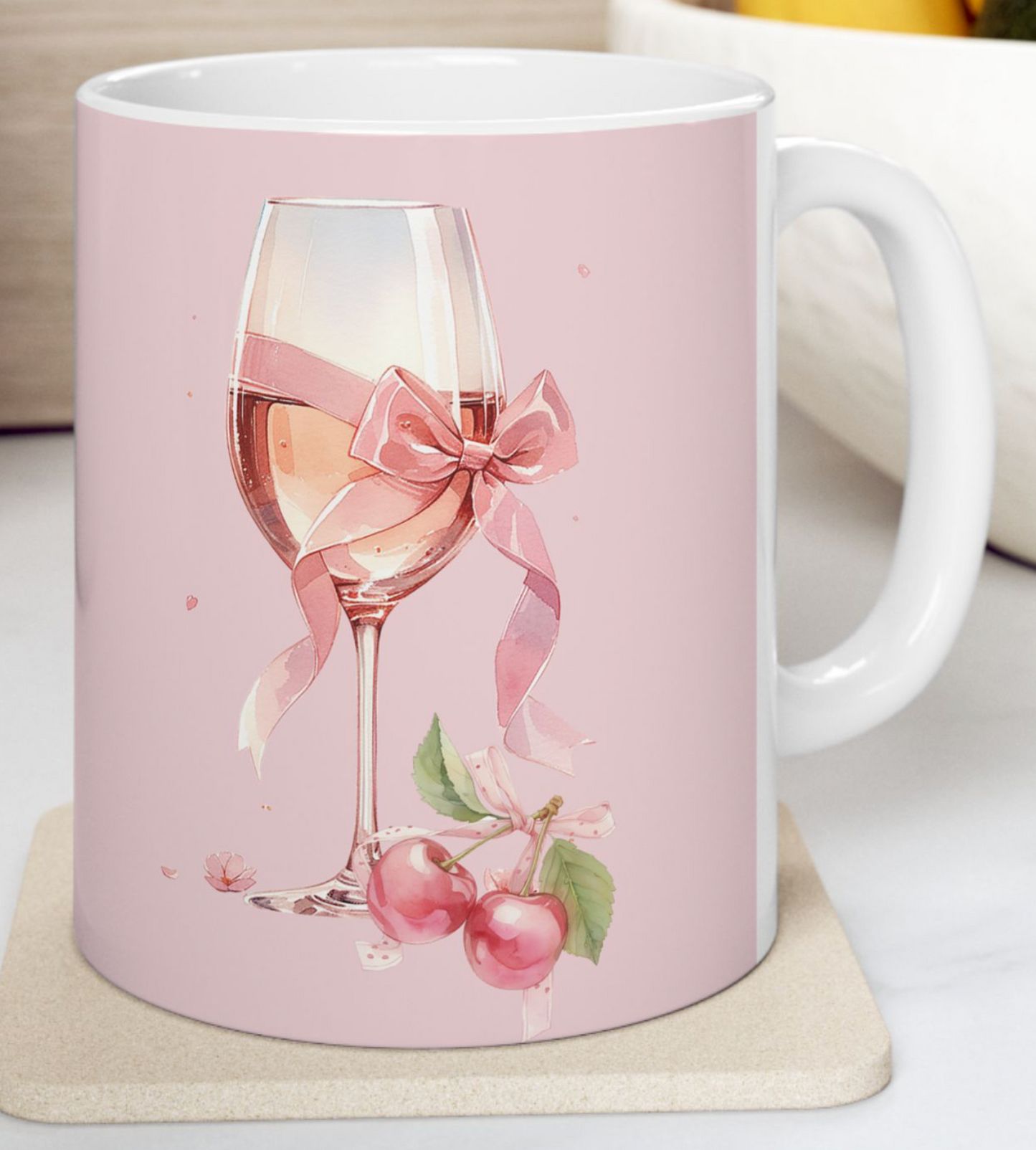 Cherry Wine Mug