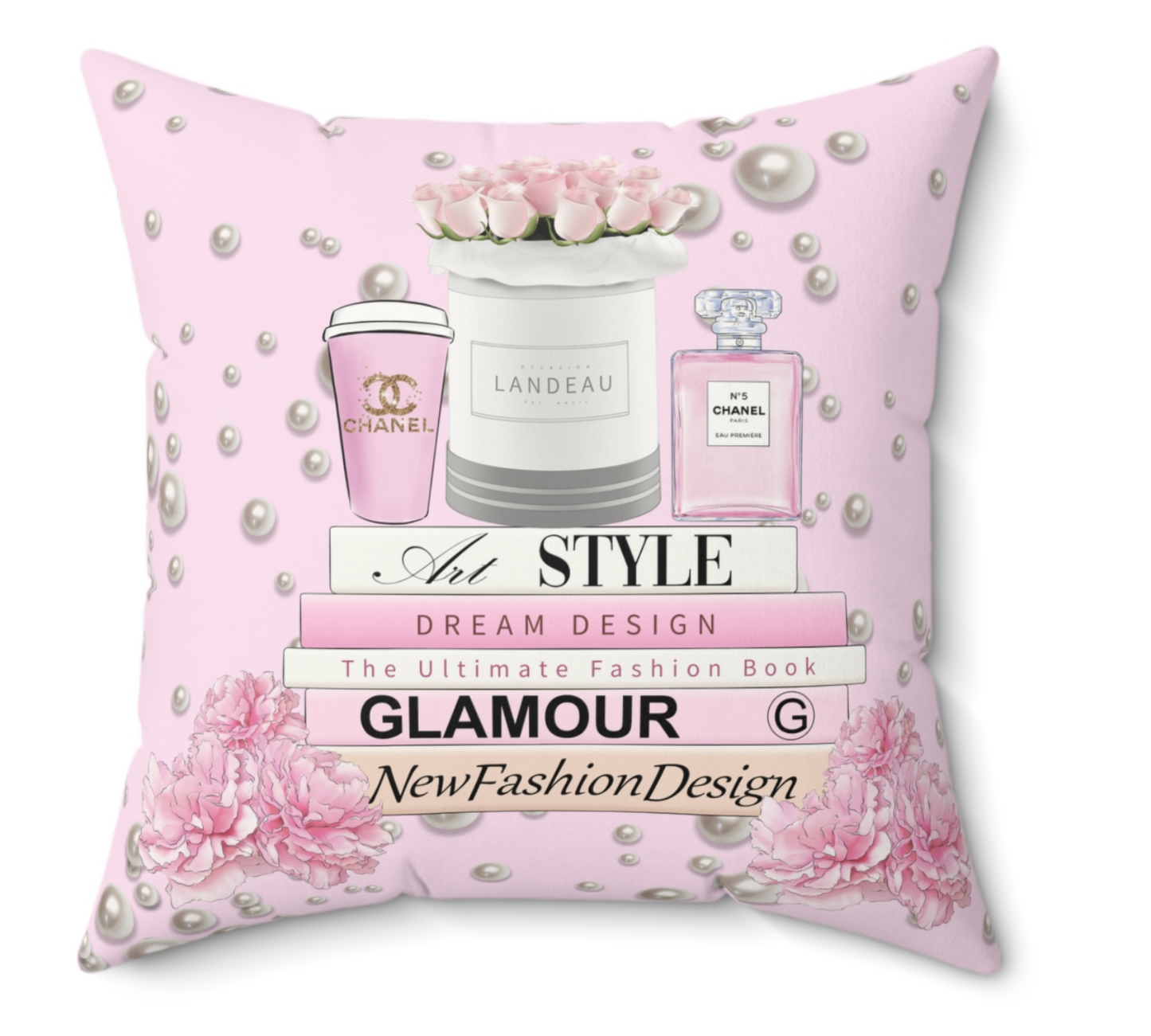 Pearl Glamour Pillow