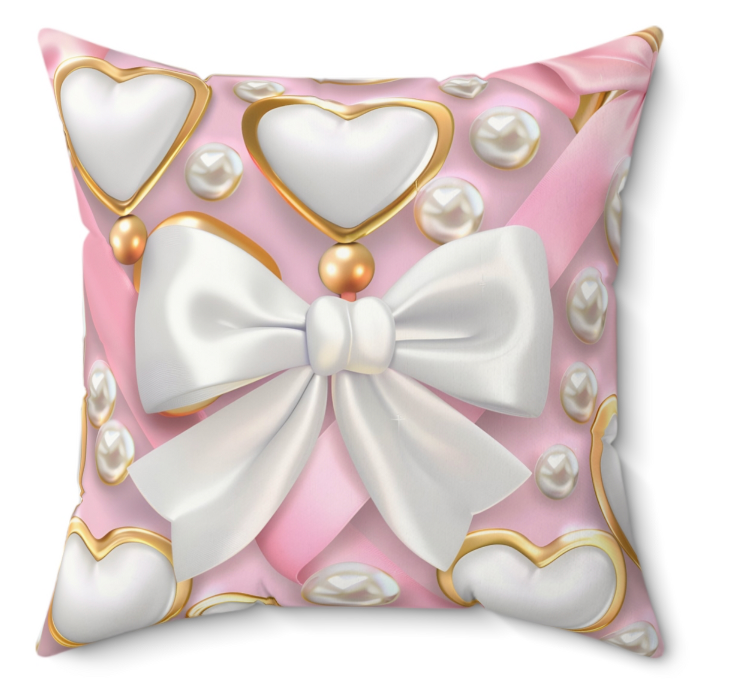 Swan Bow Pillow