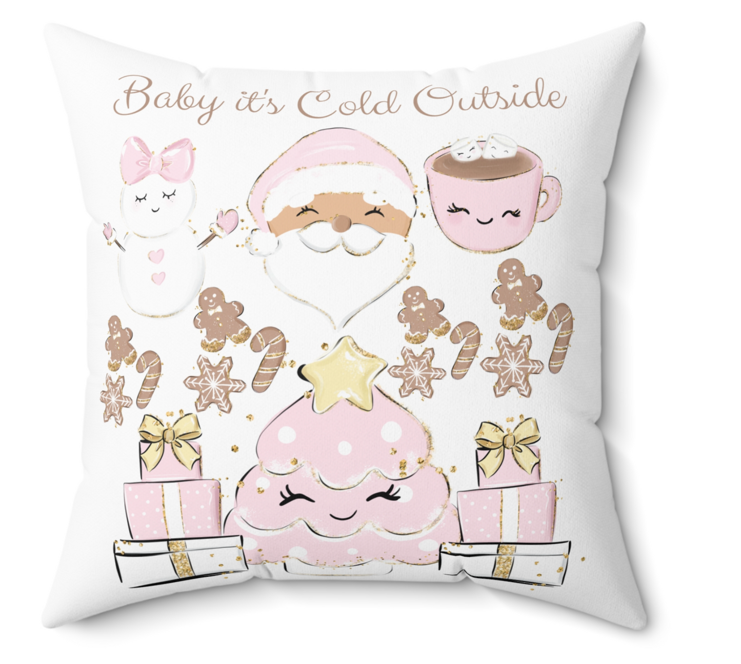 Baby it's Cold Outside pillow