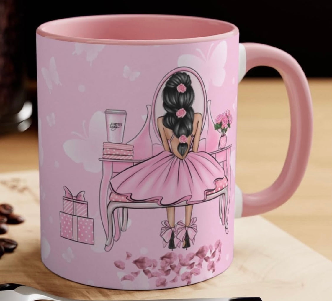 Pink Lady Mug