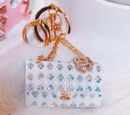 Mini purse bag charm