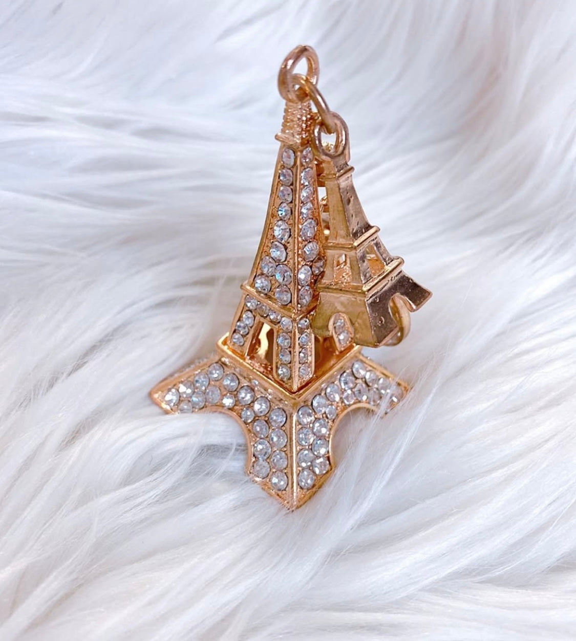 Eiffle Tower bag charm