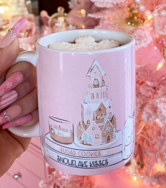 Gingerbread house mug