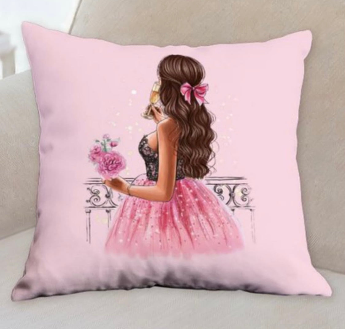 Paris Lady Pillow