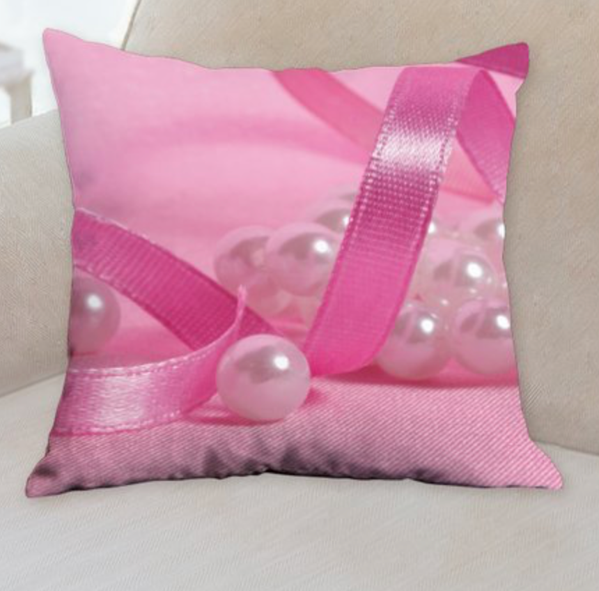 Satin Pearl Pillow