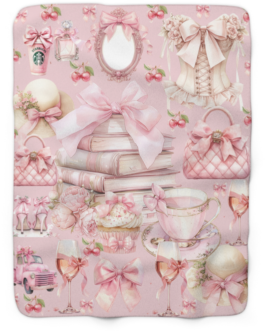 So Demure! Sherpa blanket