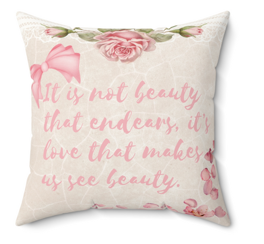 Love and Beauty Pillow