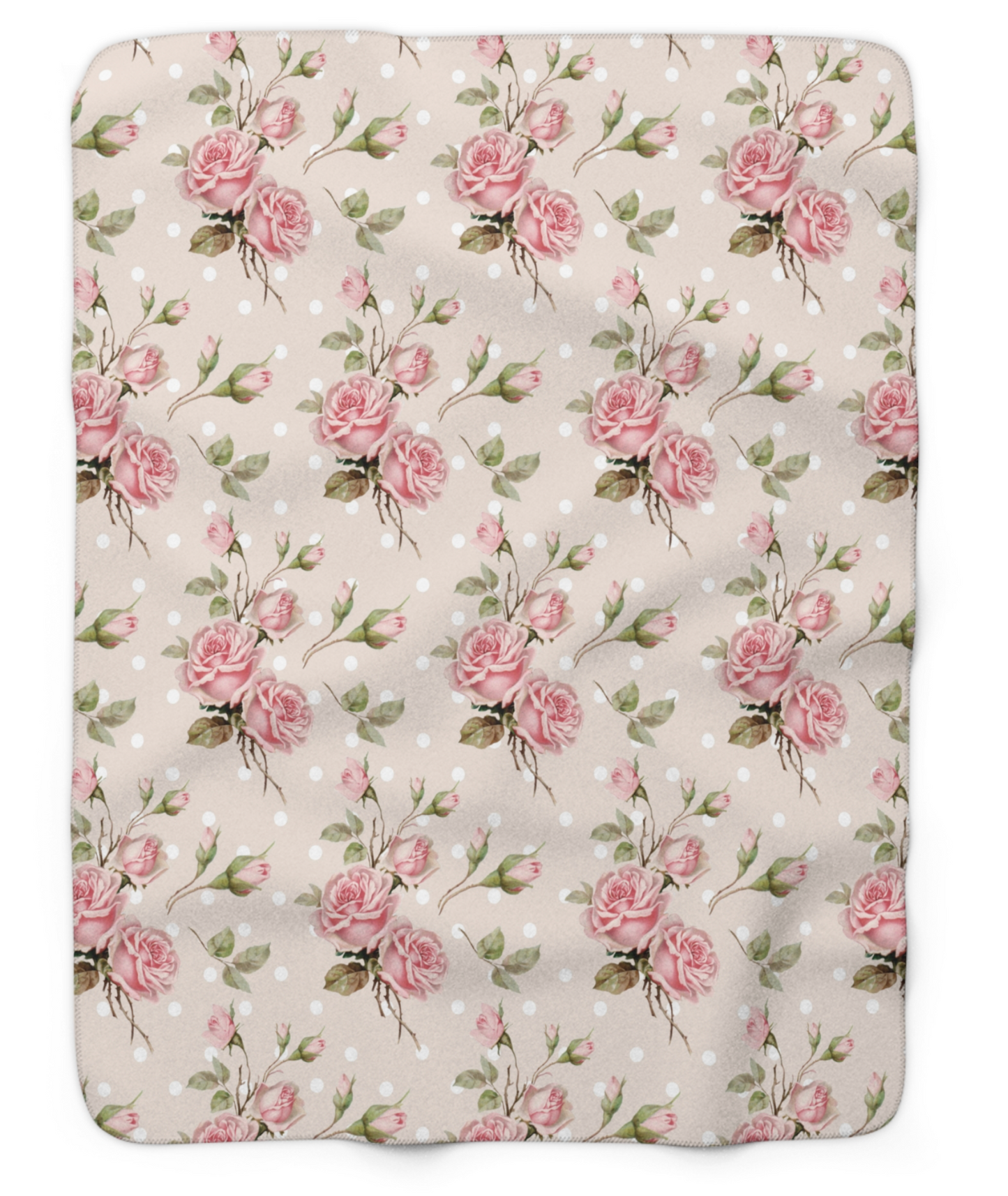Love Rose Sherpa Blanket