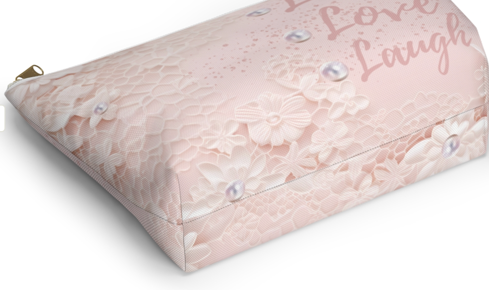 Live Love Laugh Makeup Bag