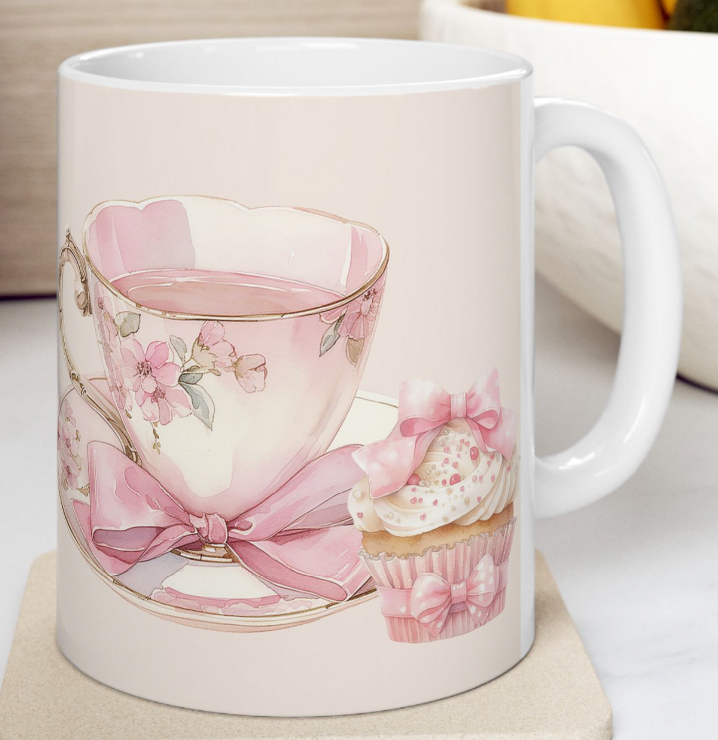Tea Cupcake Mug