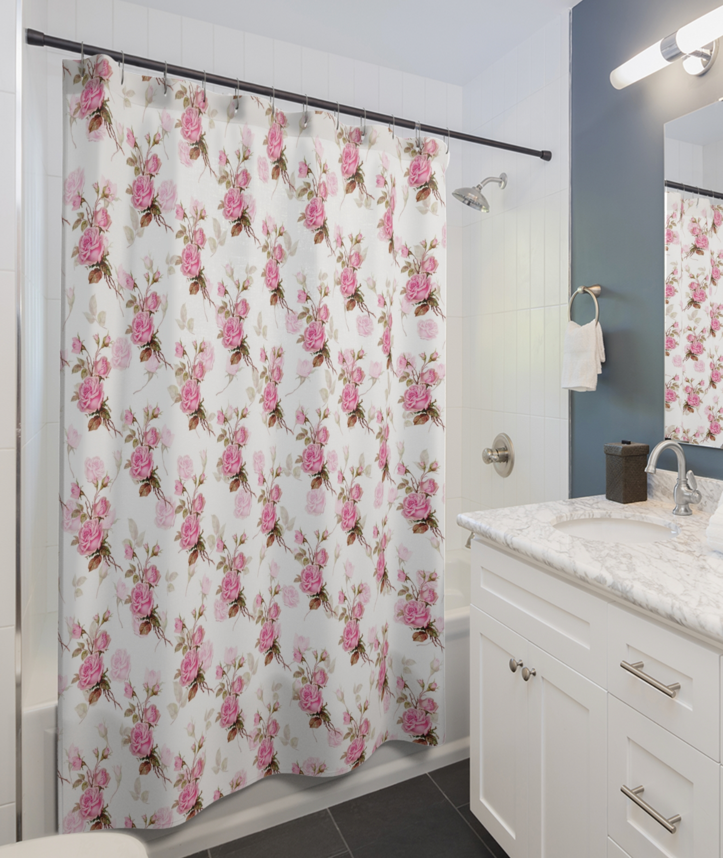 Princess Rose Shower Curtain