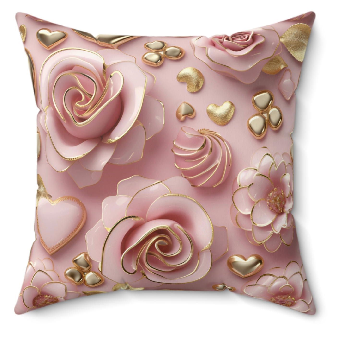 Delicate Rose Pillow