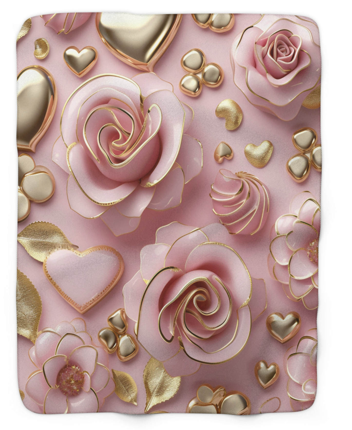 Delicate Rose Blanket