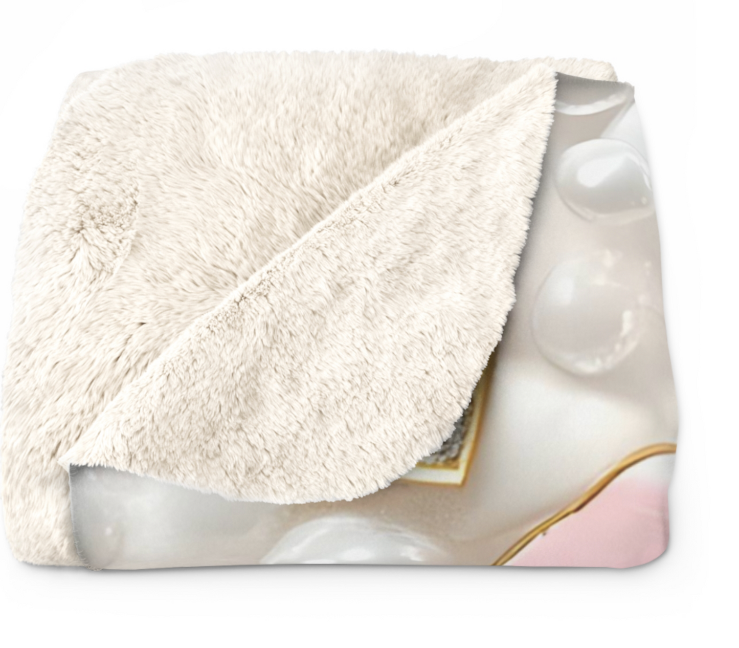 Blossom Sherpa Blanket