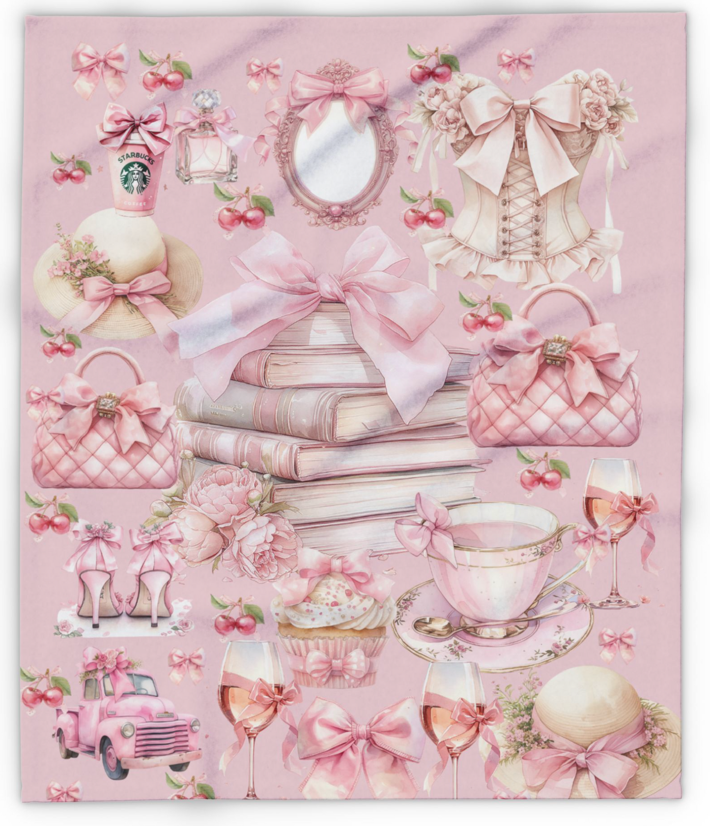 So Demure! Fleece Blanket