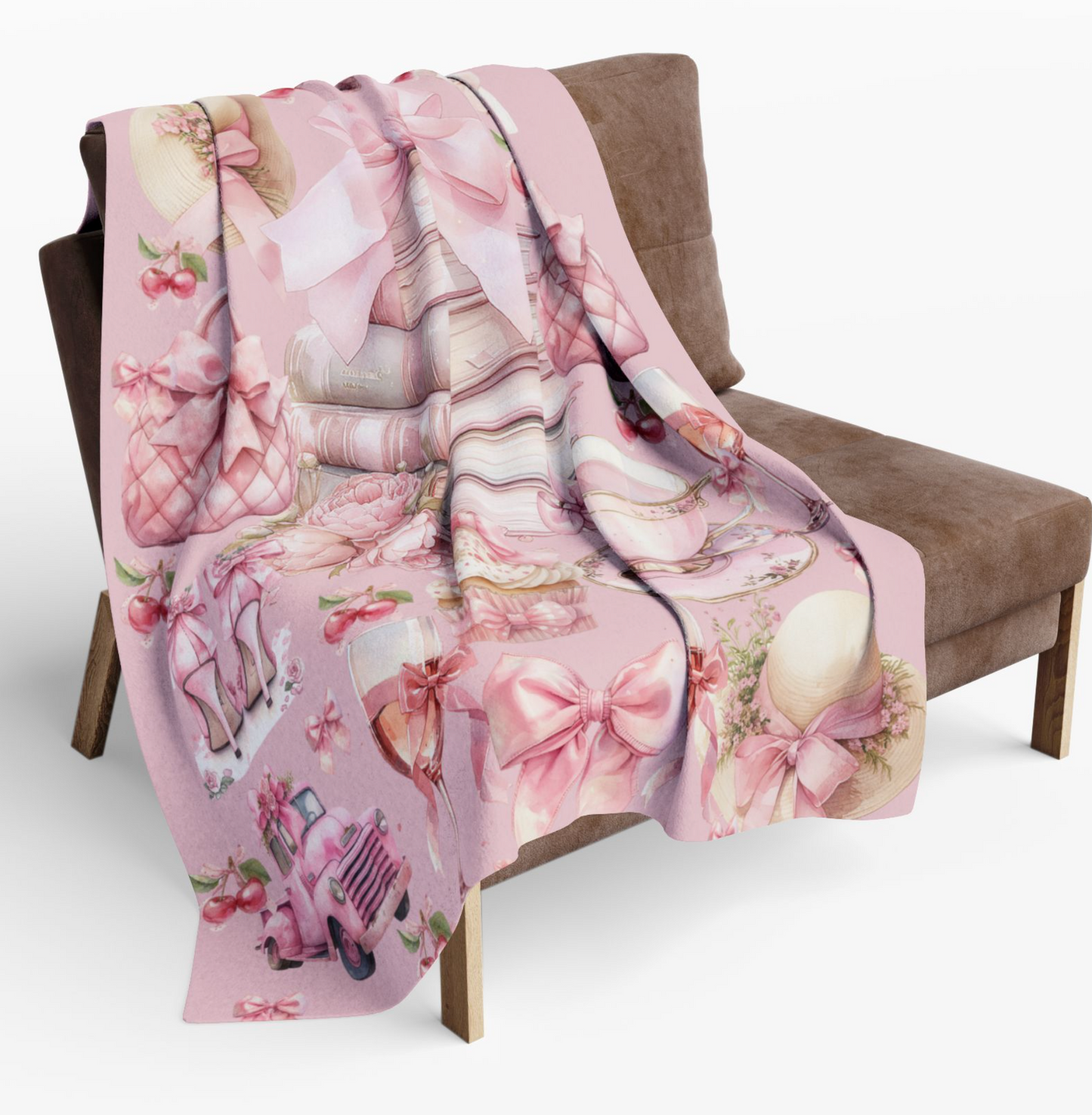 So Demure! Fleece Blanket