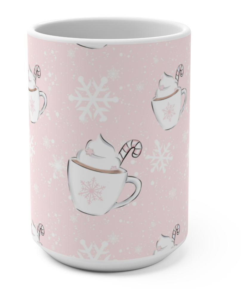 Snowflake Latte Mug