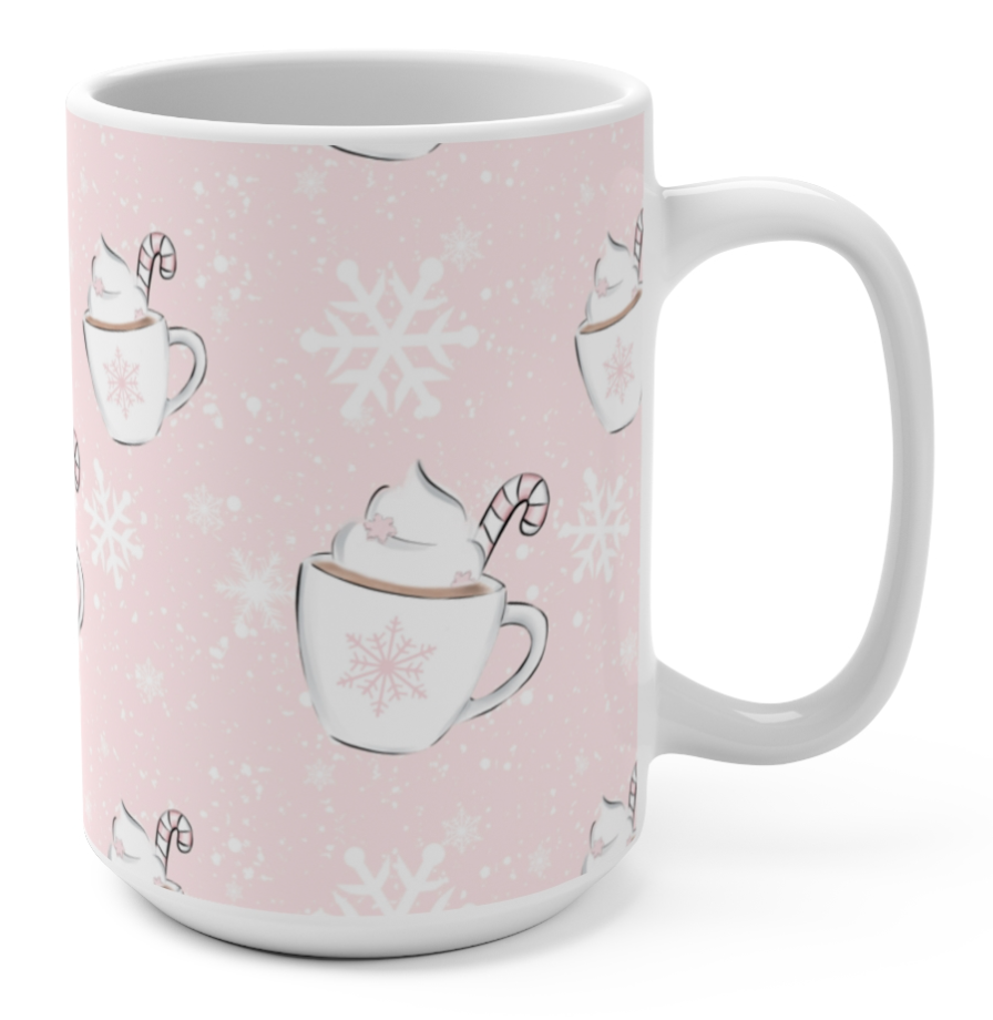 Snowflake Latte Mug