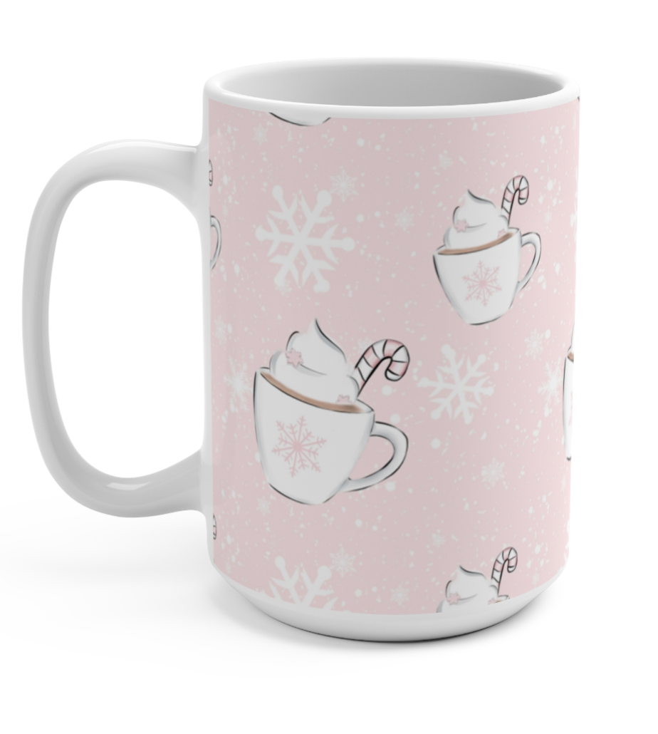 Snowflake Latte Mug