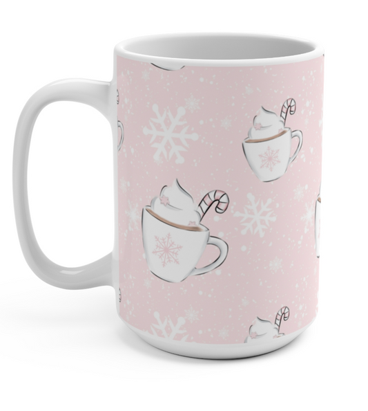 Snowflake Latte Mug