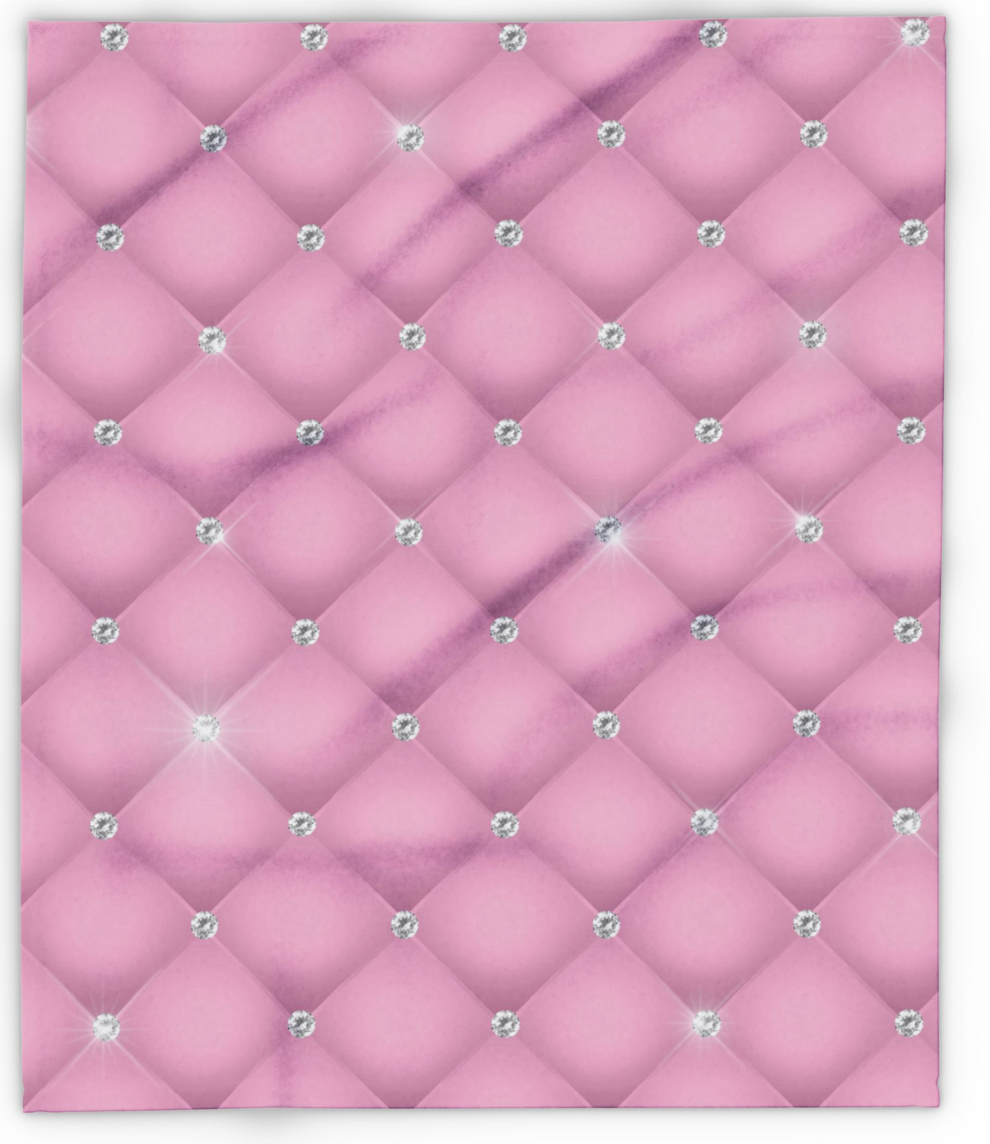 Pink Gem Fleece Blanket